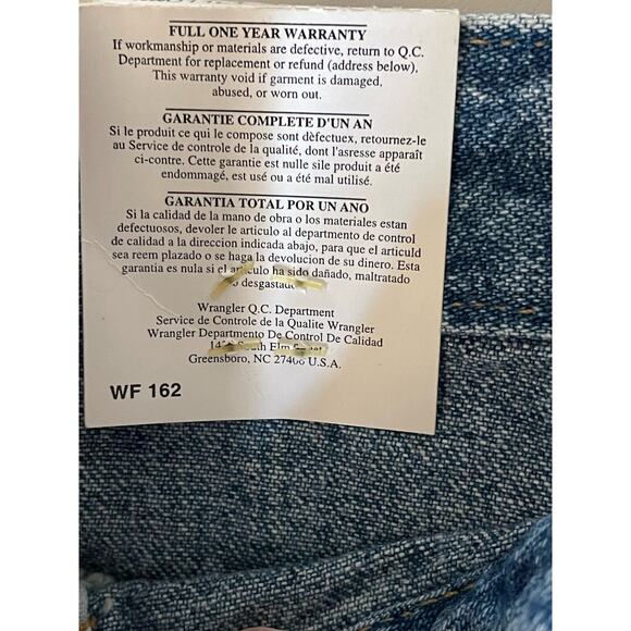 Wrangler Blue Denim Mini Skirt - Picture 6 of 8